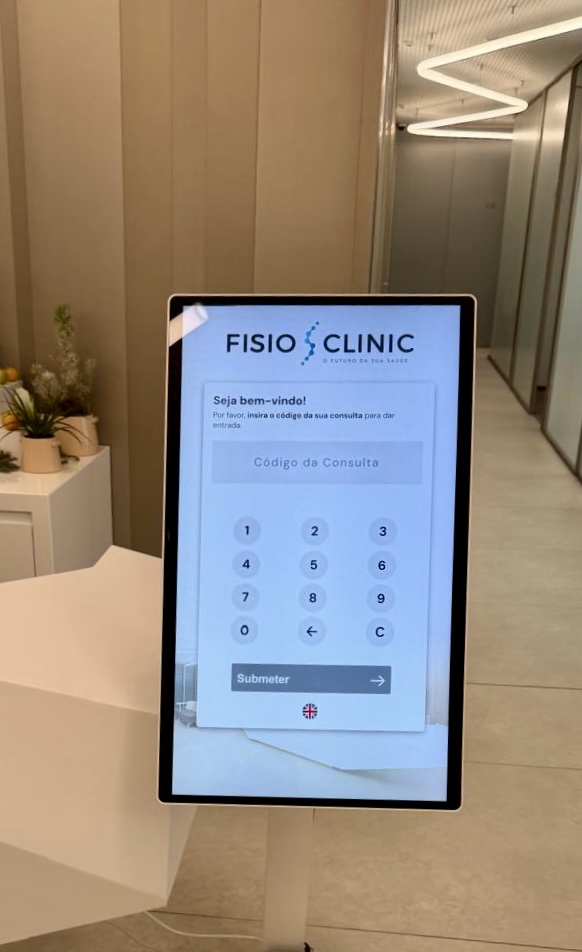 Fisioclinic launches automatic check-in kiosk for patients